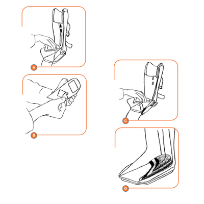 Roten | Talons compensés, bretelles de marche