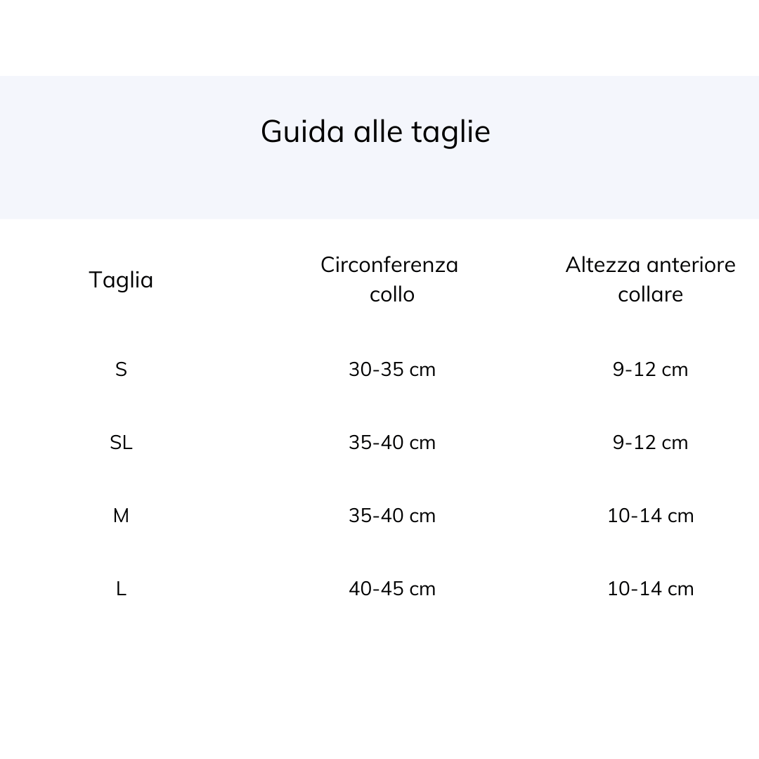 Roten Collare cervicale semirigido tipo Schanz - Cervilight