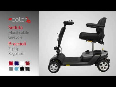 Intermed Scooter elettrico 4 ruote Color
