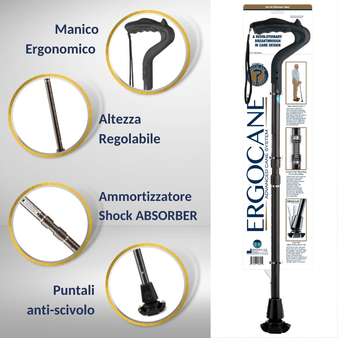 Ergoactives bastone per anziani eMedicItalia