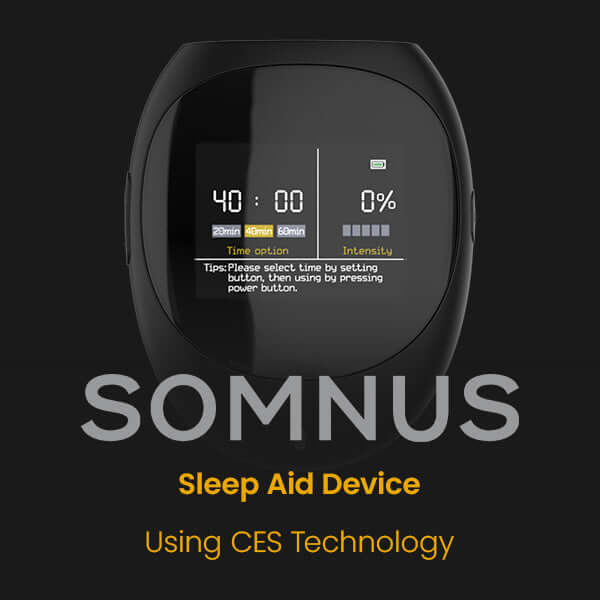 Tenscare | Dispositivo per la stimolazione del sonno CES | Somnus