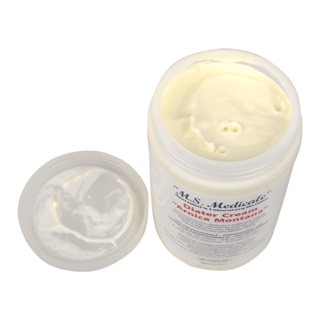 Gima Crema conduttiva all'arnica montana per tecarterapia - Diater 1 Lt