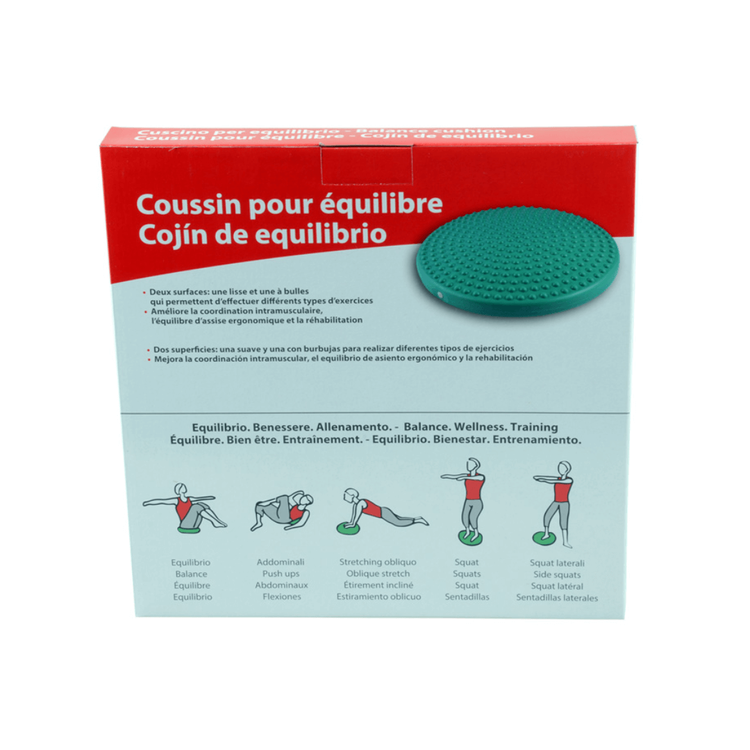 Coussin proprioceptif Gima pour l'équilibre et la rééducation